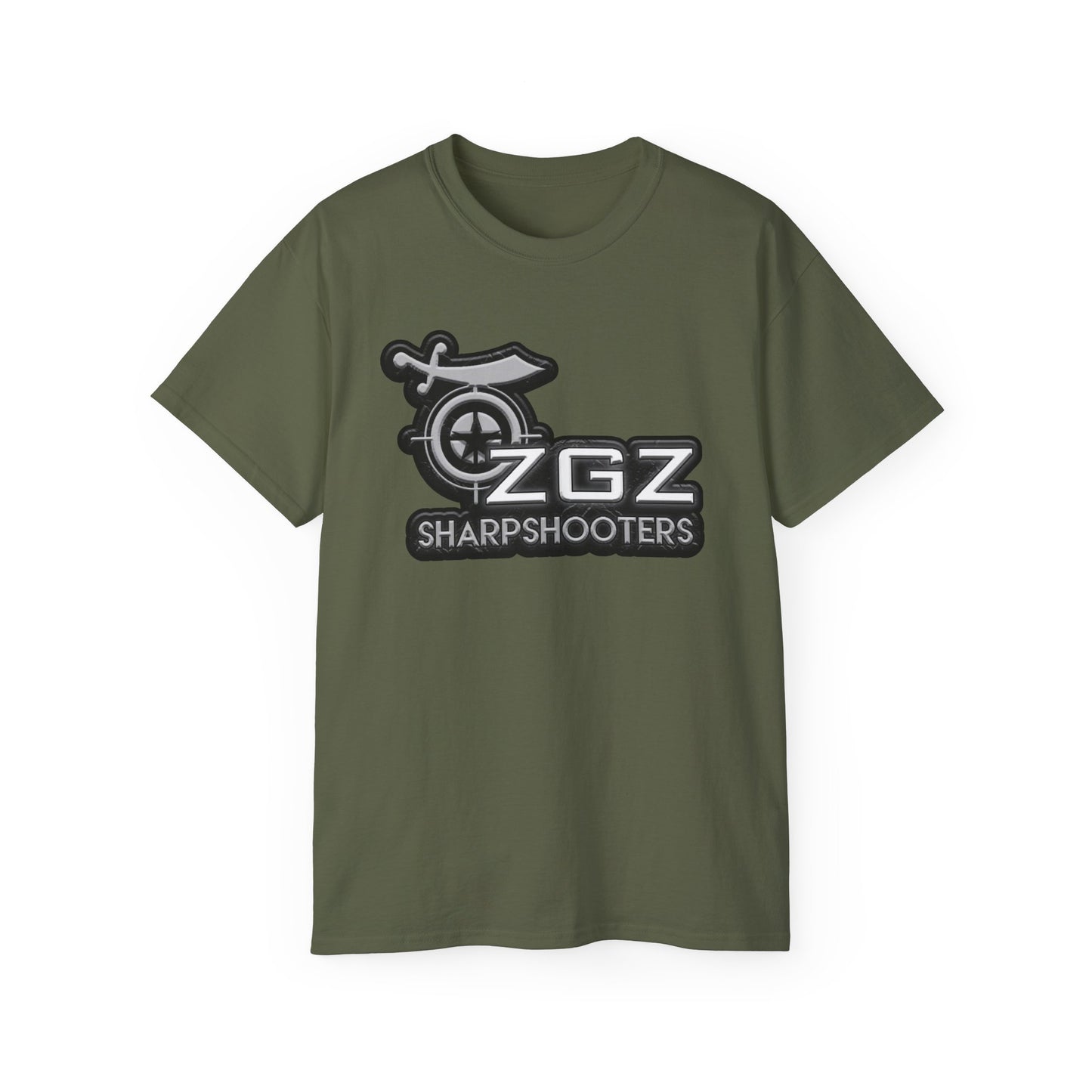 Unisex Ultra Cotton Tee - Sharp Shooter Design, Perfect for Shooting Enthusiasts