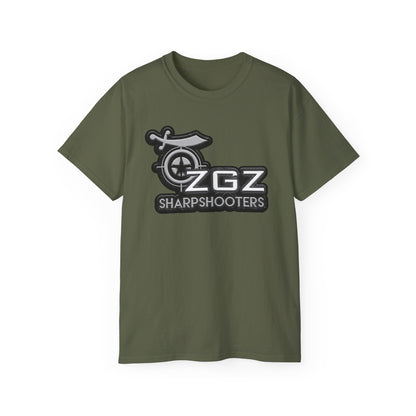 Unisex Ultra Cotton Tee - Sharp Shooter Design, Perfect for Shooting Enthusiasts