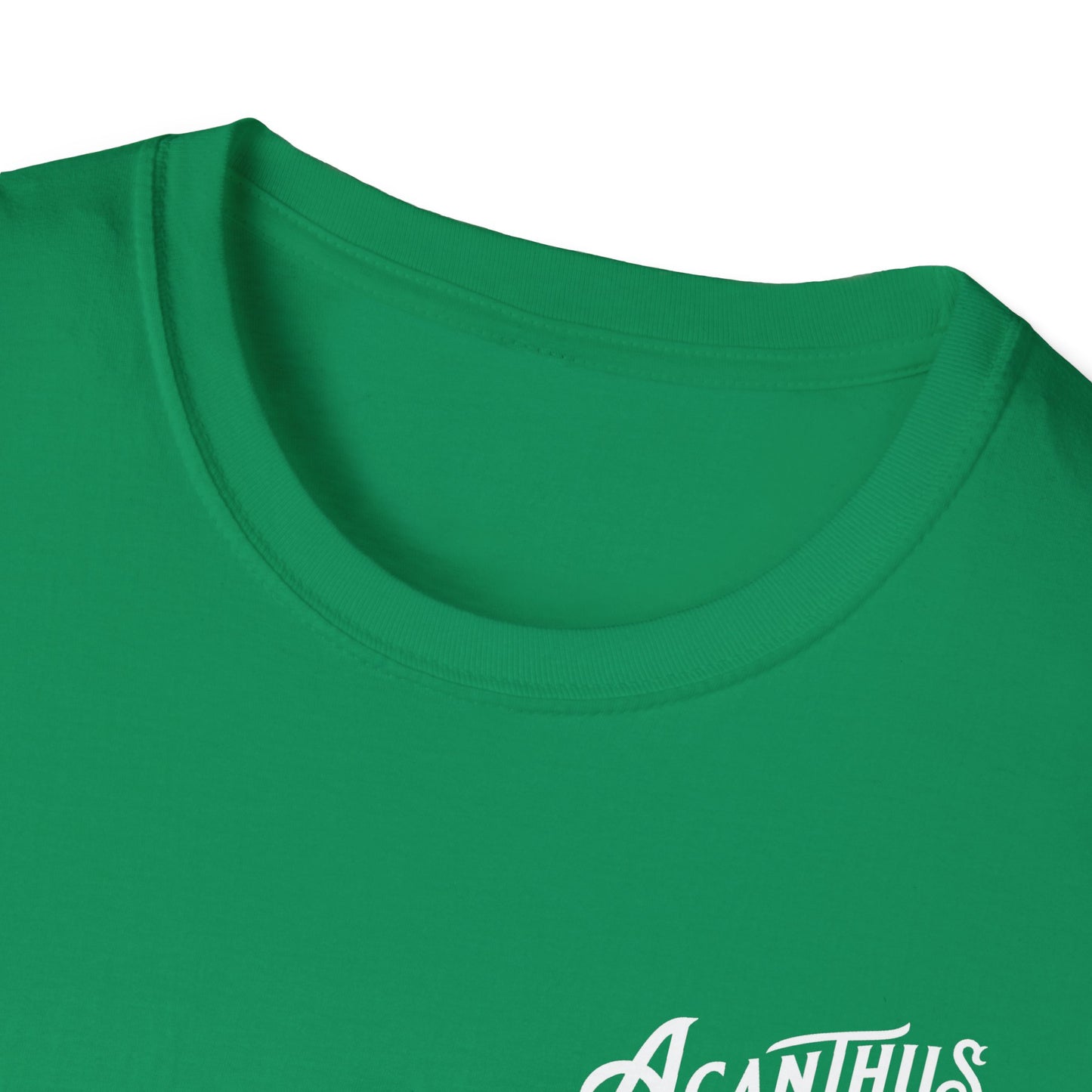Acanthus Lodge #632 Left Chest logo. Unisex Softstyle T-Shirt