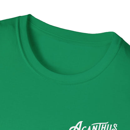Acanthus Lodge #632 Left Chest logo. Unisex Softstyle T-Shirt
