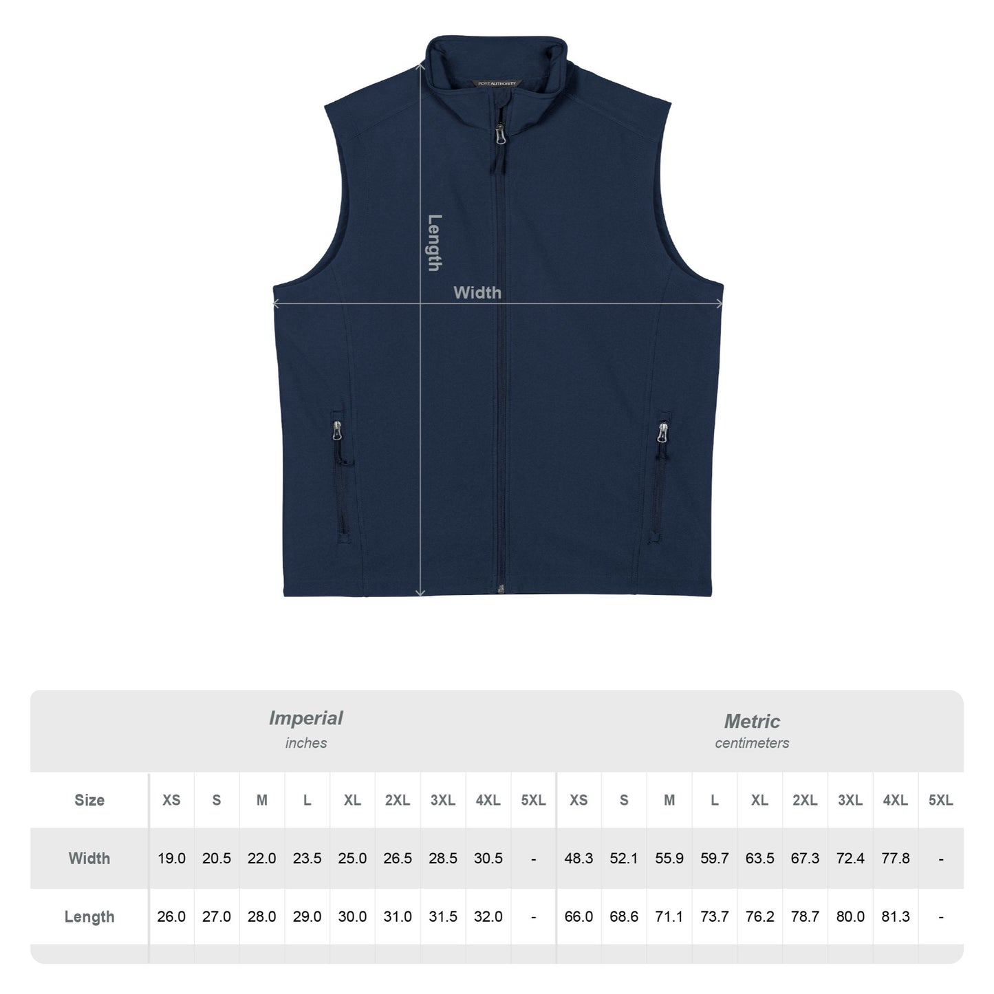 Lodge of Perfection Soft Shell Vest — Lightweight Windproof Men's Zip-Up
