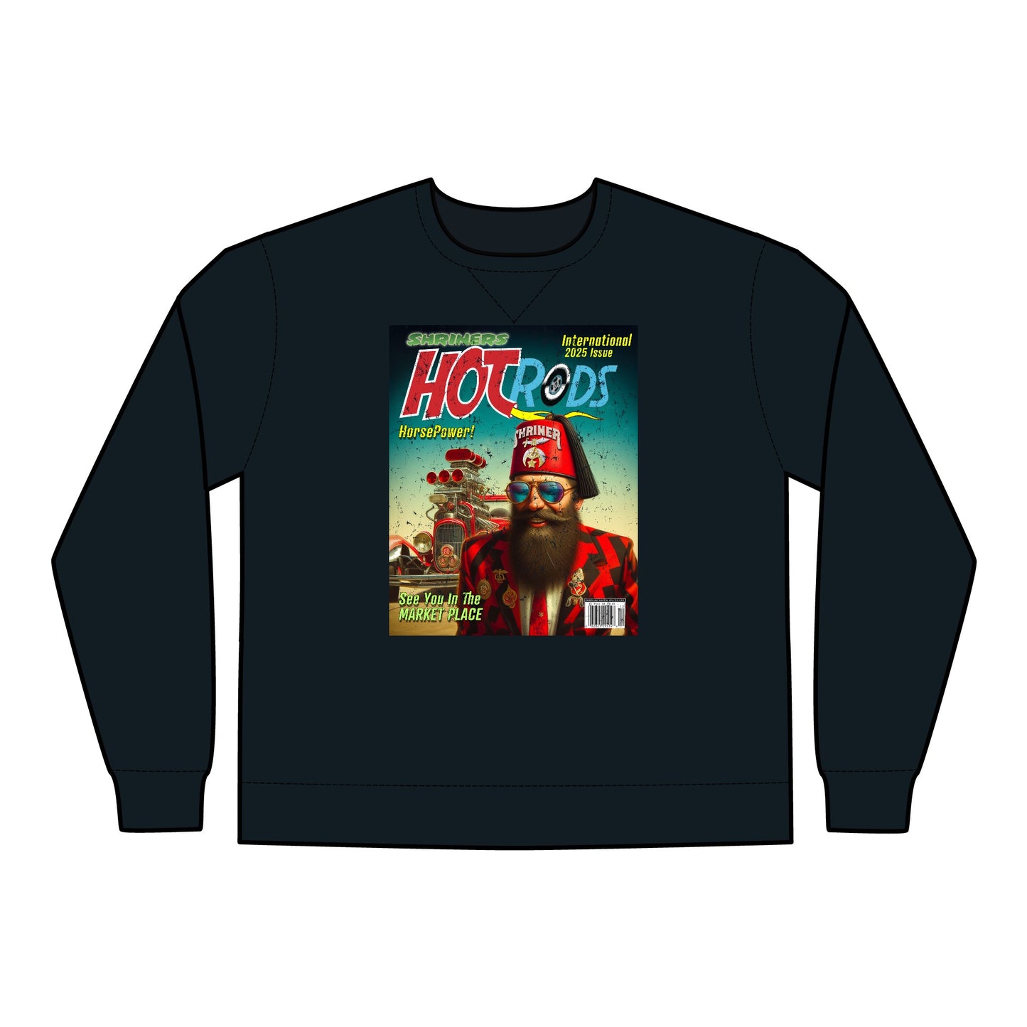 Unisex ComfortWash® Garment Dyed Crewneck Sweatshirt