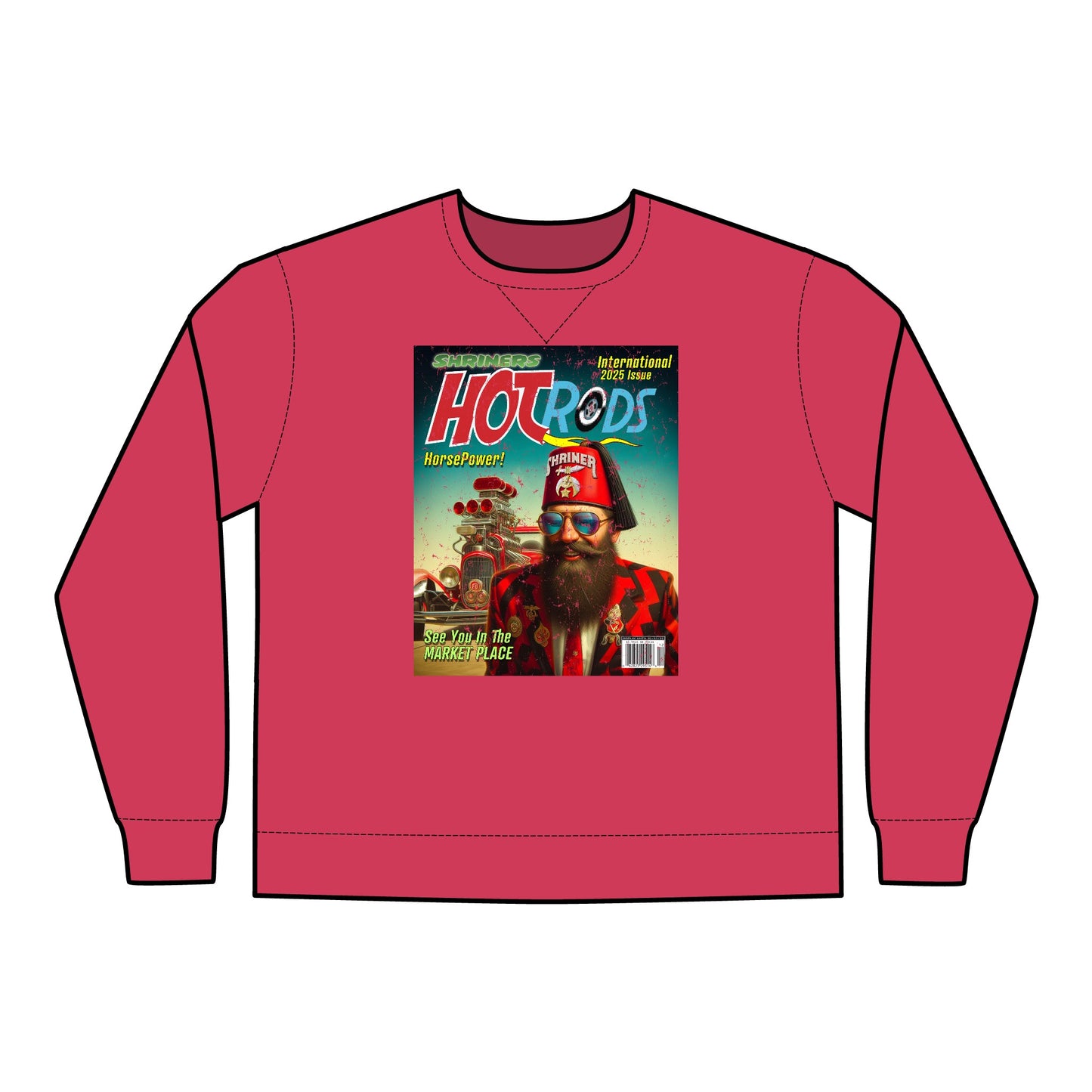Unisex ComfortWash® Garment Dyed Crewneck Sweatshirt