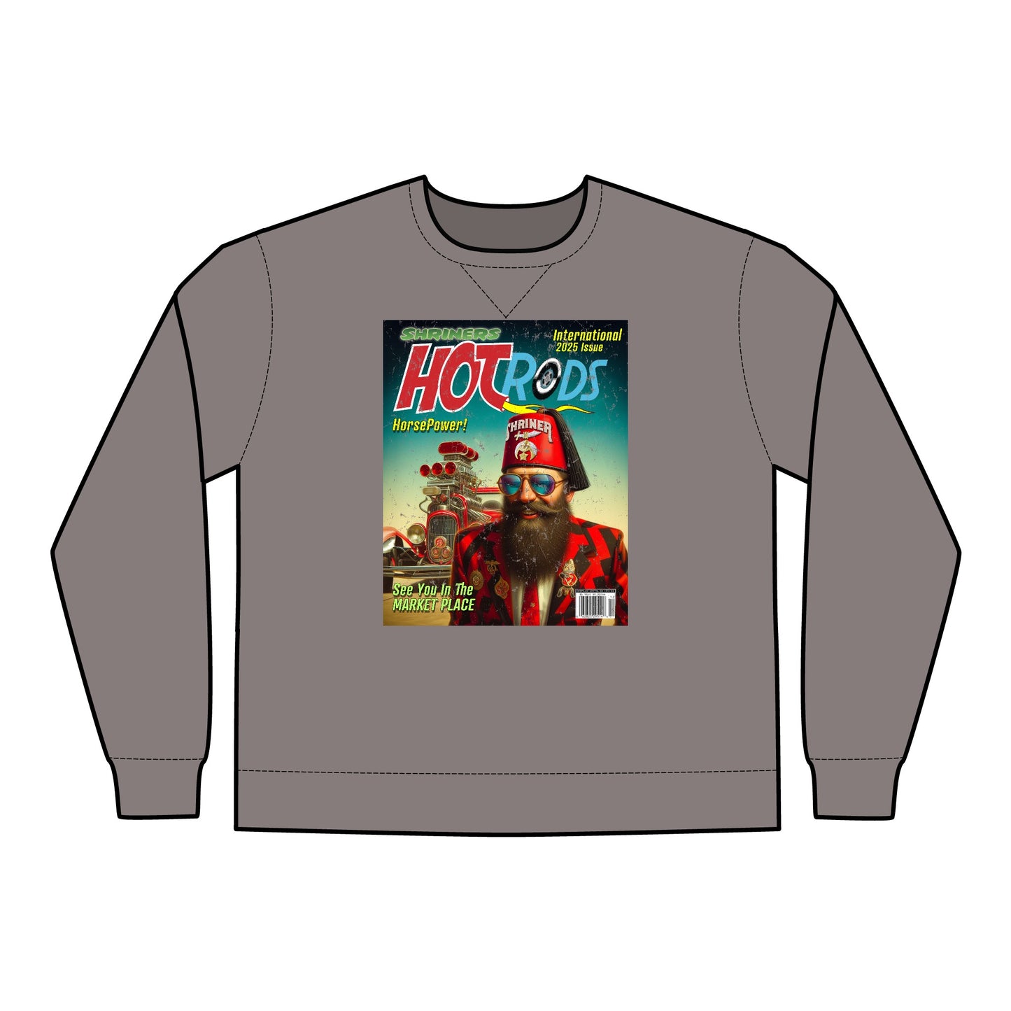 Unisex ComfortWash® Garment Dyed Crewneck Sweatshirt