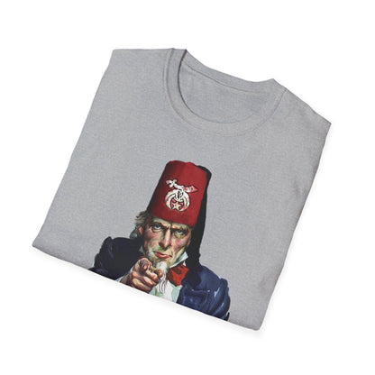 I want YOU, Unisex Softstyle T-Shirt