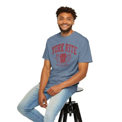 York Rite University, Unisex Garment-Dyed T-shirt