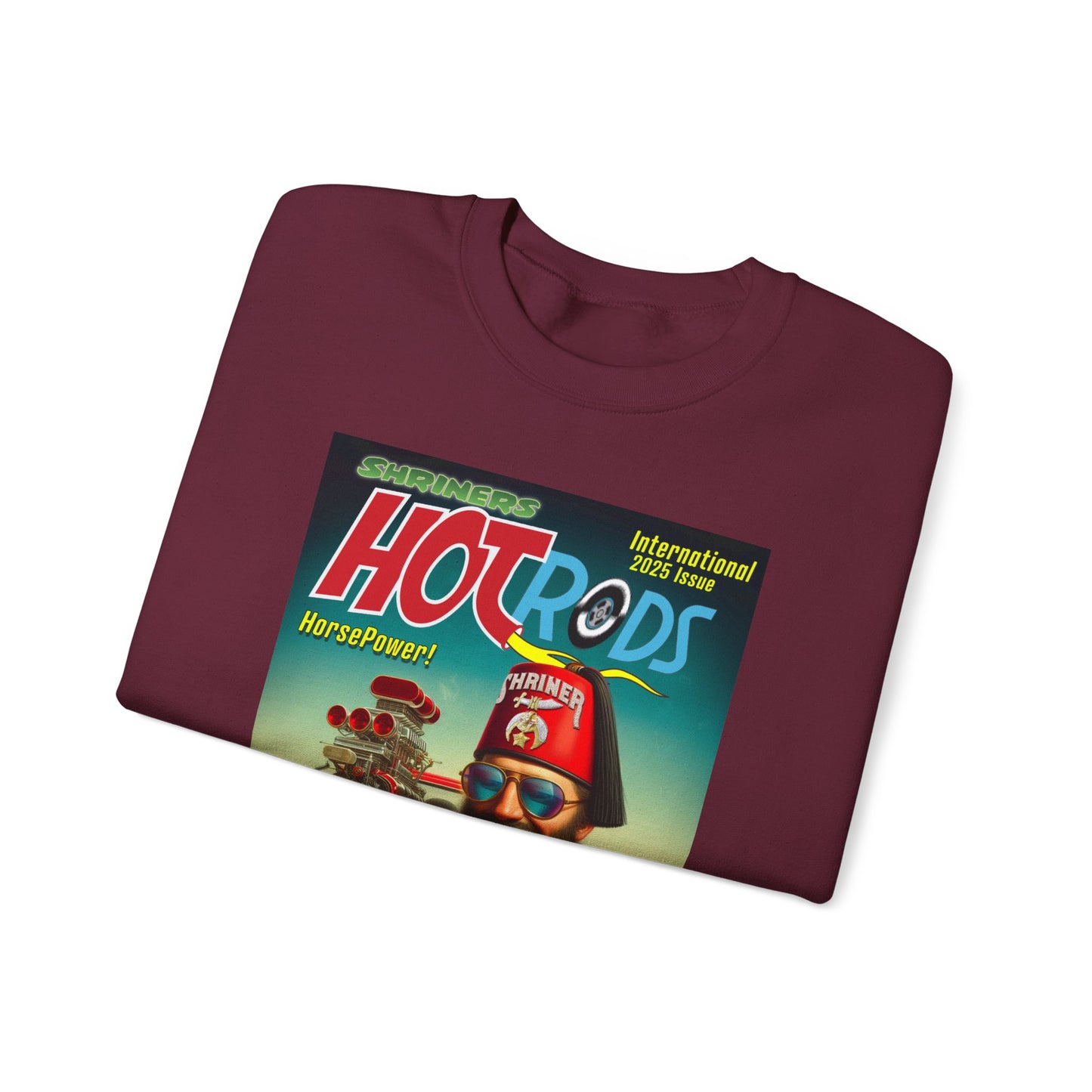 Hot Rods, Unisex Heavy Blend™ Crewneck Sweatshirt