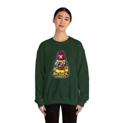Big Duck Energy Sweatshirt | Unisex Crewneck, Cute Cartoon Gift, Cozy Apparel, Fun Casual Wear, Birthday or Holiday Present