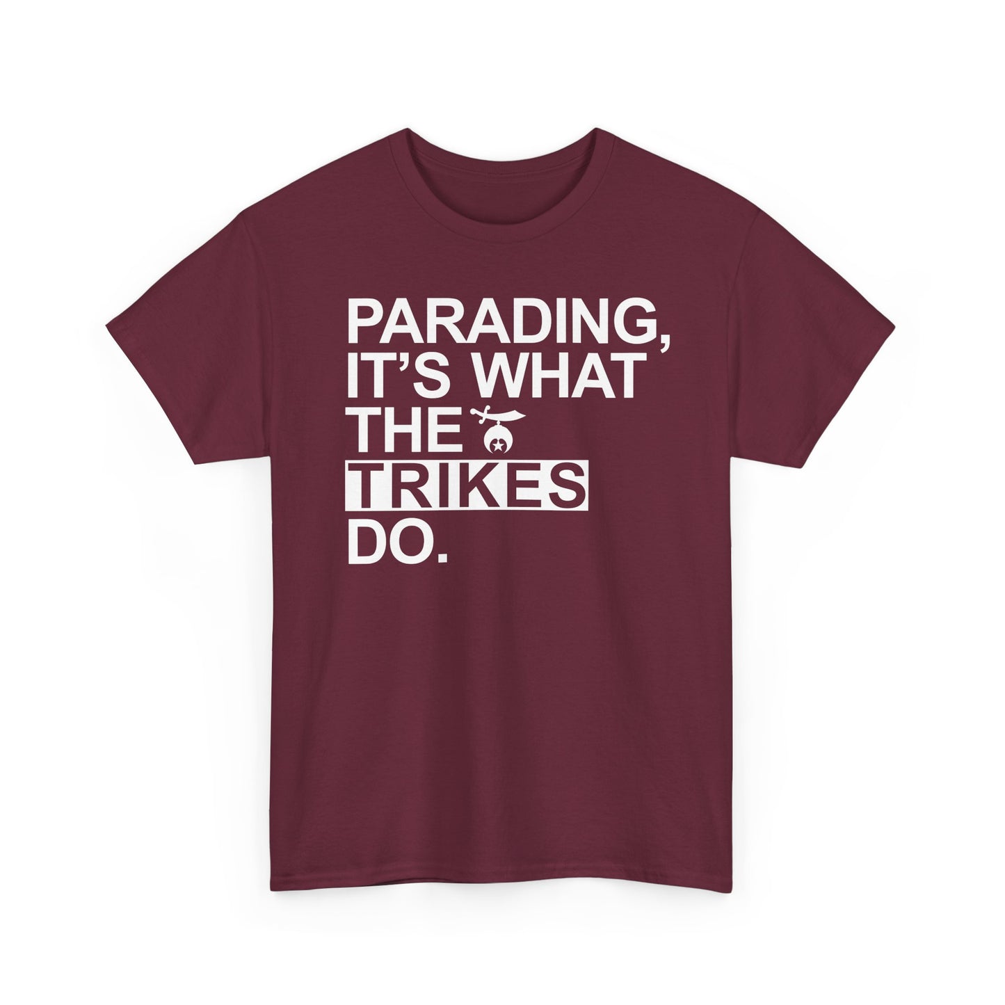 Trikes Unit parade T-shirt, Unisex Heavy Cotton