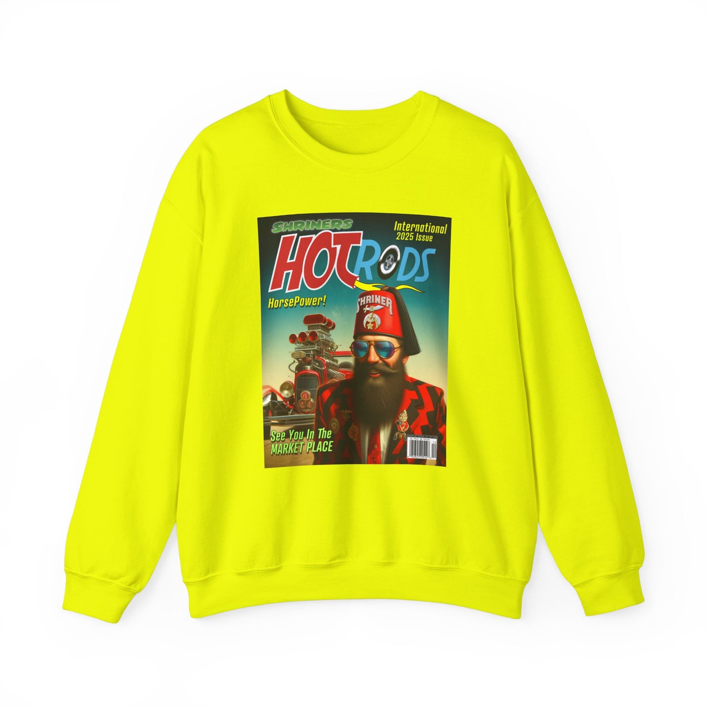 Hot Rods, Unisex Heavy Blend™ Crewneck Sweatshirt