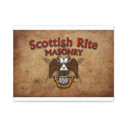 Scottish Rite Masonry, Classic Stretched Canvas