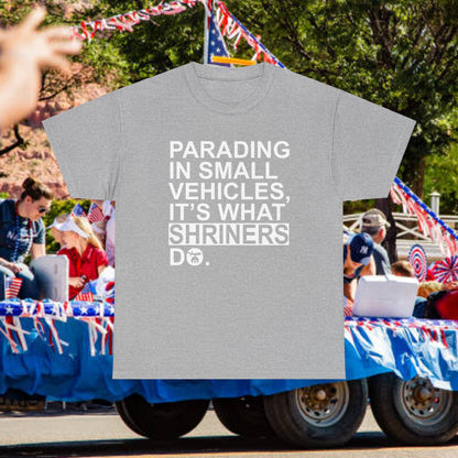 Shriners parade T-shirt, Unisex Heavy Cotton