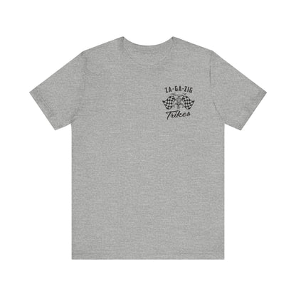 Trikes of ZGZ! Let's Roll!  Unisex Jersey Short Sleeve Tee - Perfect Gift for Trike Enthusiasts