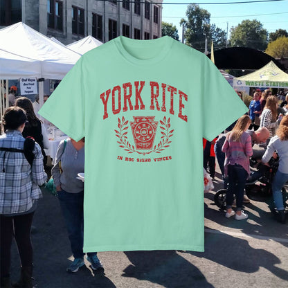 York Rite University, Unisex Garment-Dyed T-shirt