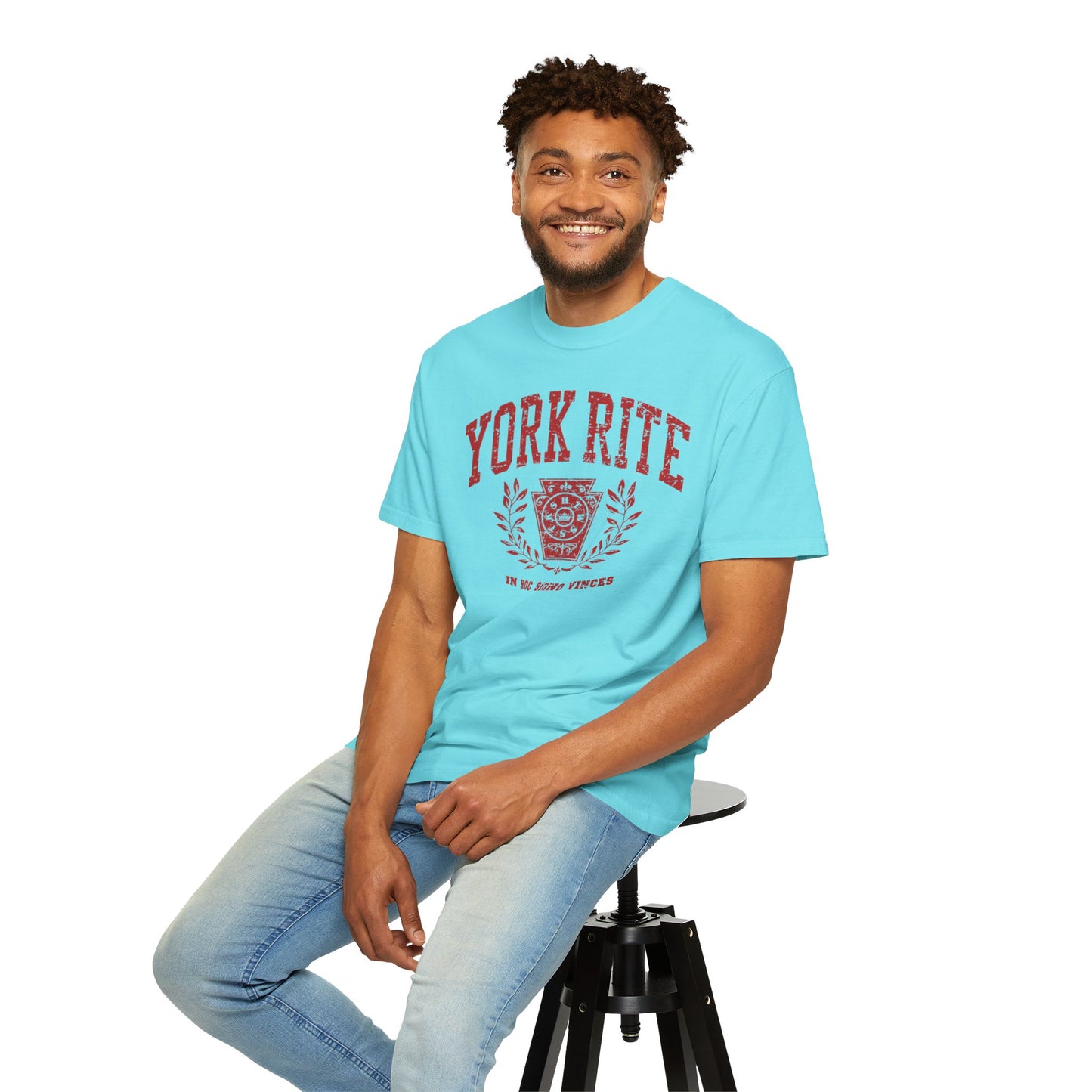 York Rite University, Unisex Garment-Dyed T-shirt