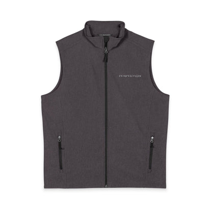 Lodge of Perfection Soft Shell Vest — Lightweight Windproof Men's Zip-Up