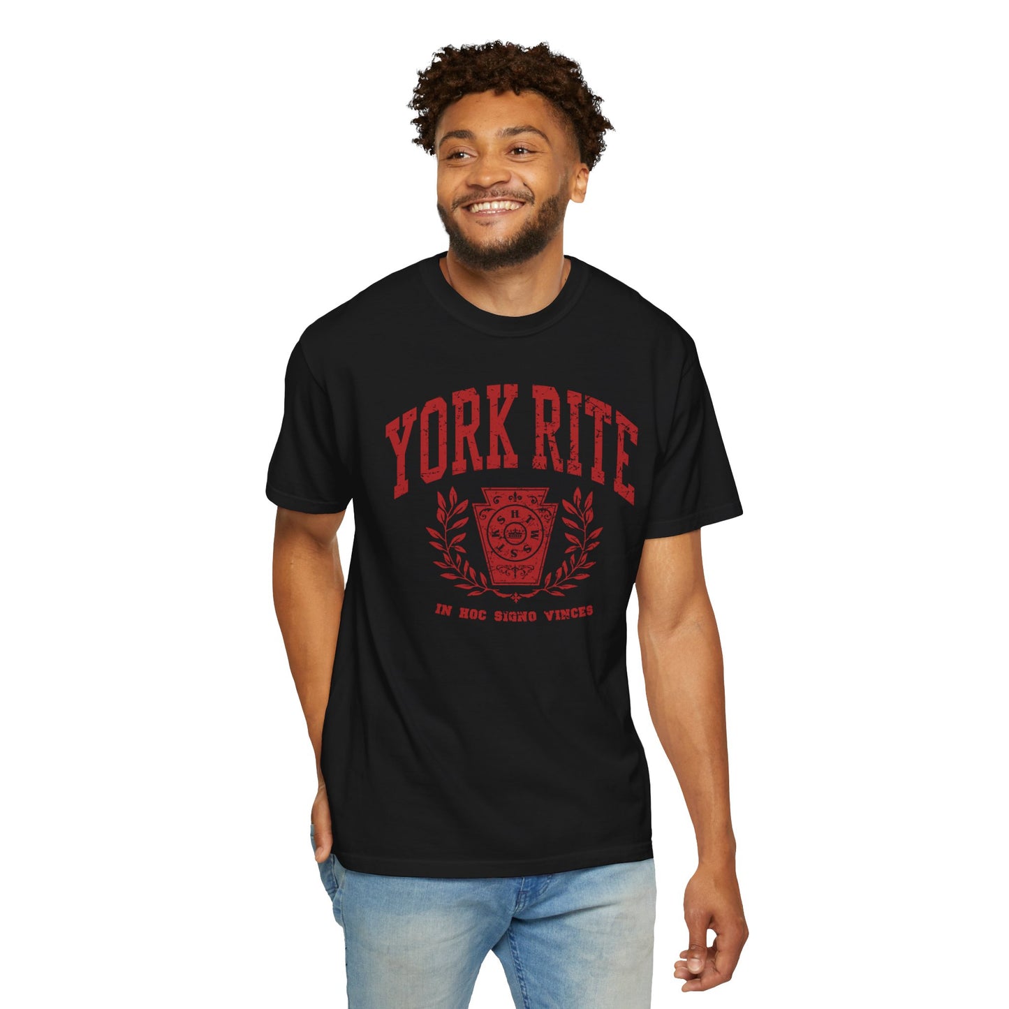 York Rite University, Unisex Garment-Dyed T-shirt