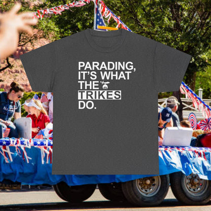 Trikes Unit parade T-shirt, Unisex Heavy Cotton