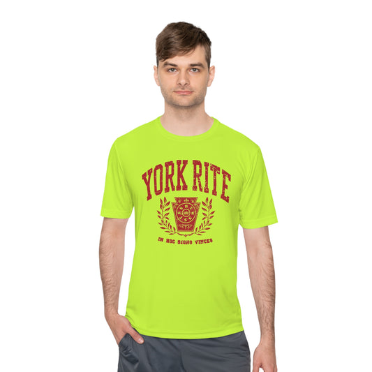 York Rite U, Unisex Moisture Wicking Tee