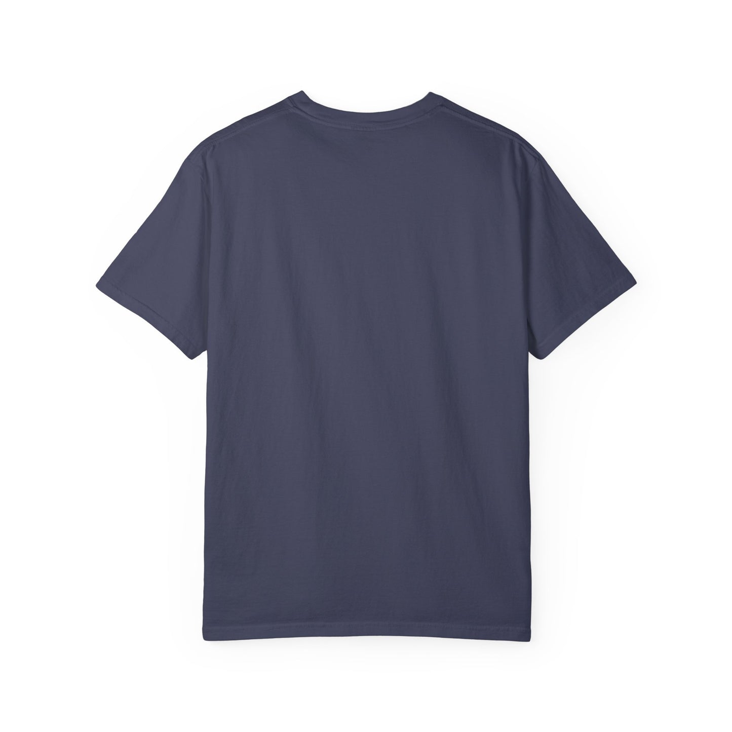 Gnemeth Left Chest Logo, Unisex Garment-Dyed T-Shirt with Vintage Shield Design