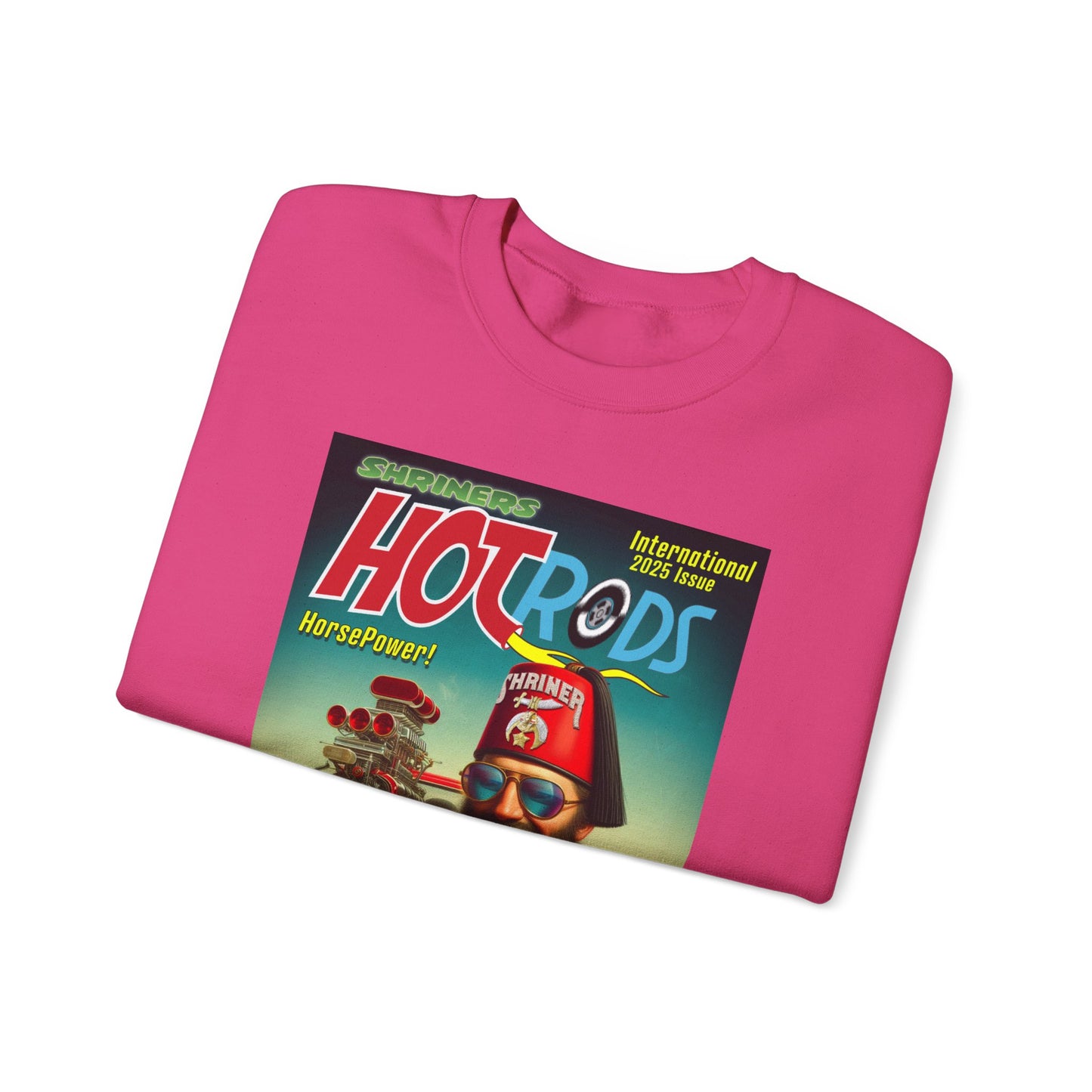 Hot Rods, Unisex Heavy Blend™ Crewneck Sweatshirt