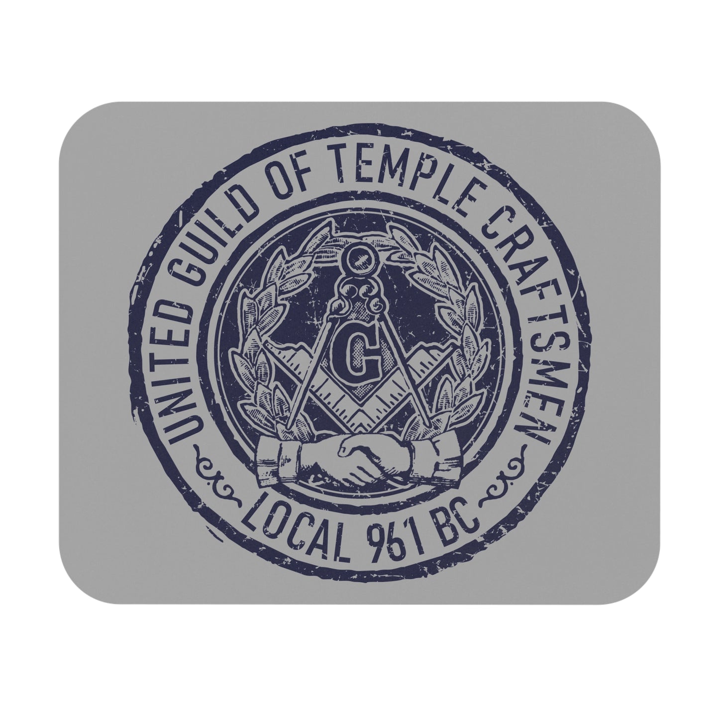 Craftsmen's Guild Mouse Pad - United Guild of Temple Craftsmen Design