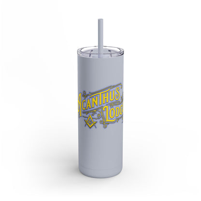 Acanthus Lodge Maars Maker Skinny Matte Tumbler, 20oz