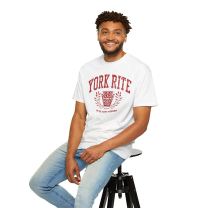 York Rite University, Unisex Garment-Dyed T-shirt