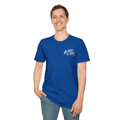 Acanthus Lodge Vintage Compass Back Logo T-Shirt - 64000
