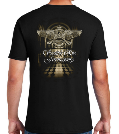Scottish Rite 32nd Degree Eagle Crest T-Shirt