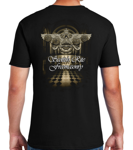 Scottish Rite 32nd Degree Eagle Crest T-Shirt