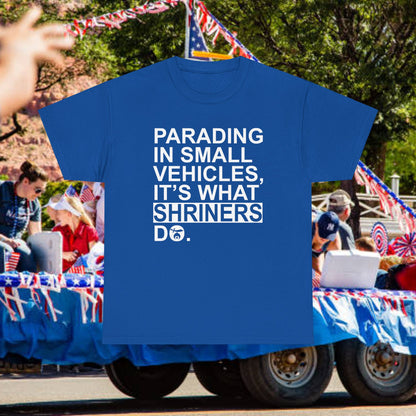 Shriners parade T-shirt, Unisex Heavy Cotton