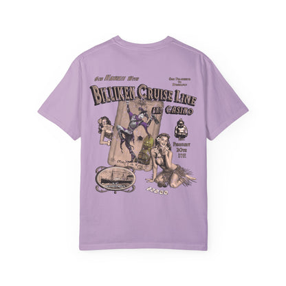 Vintage Unisex Billike Cruise Line T-Shirt | Retro Travel Inspired Design
