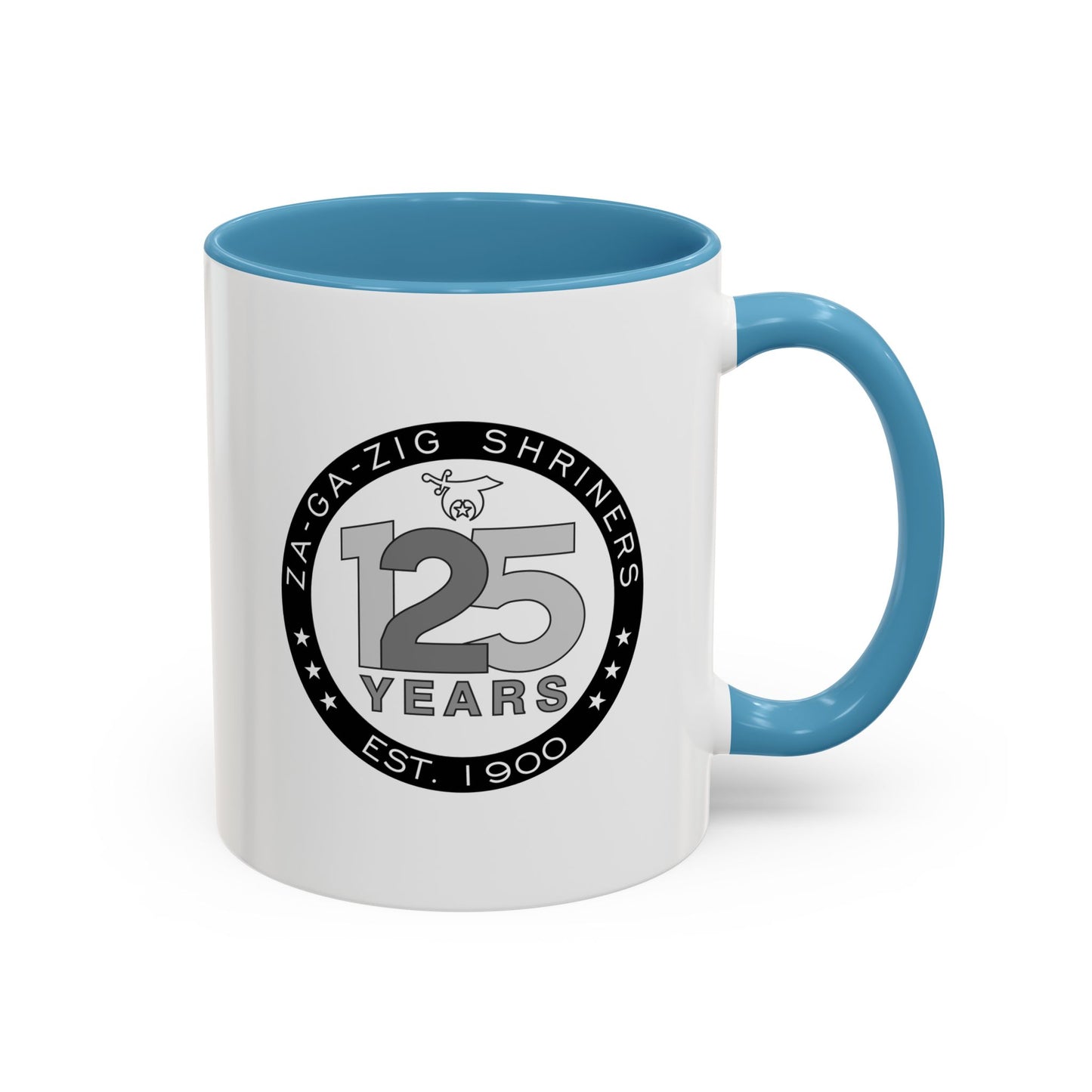 Mug - 125yr Anniversary 2025 Za-Ga-Zig Shriners Coffee Mug (11, 15oz)