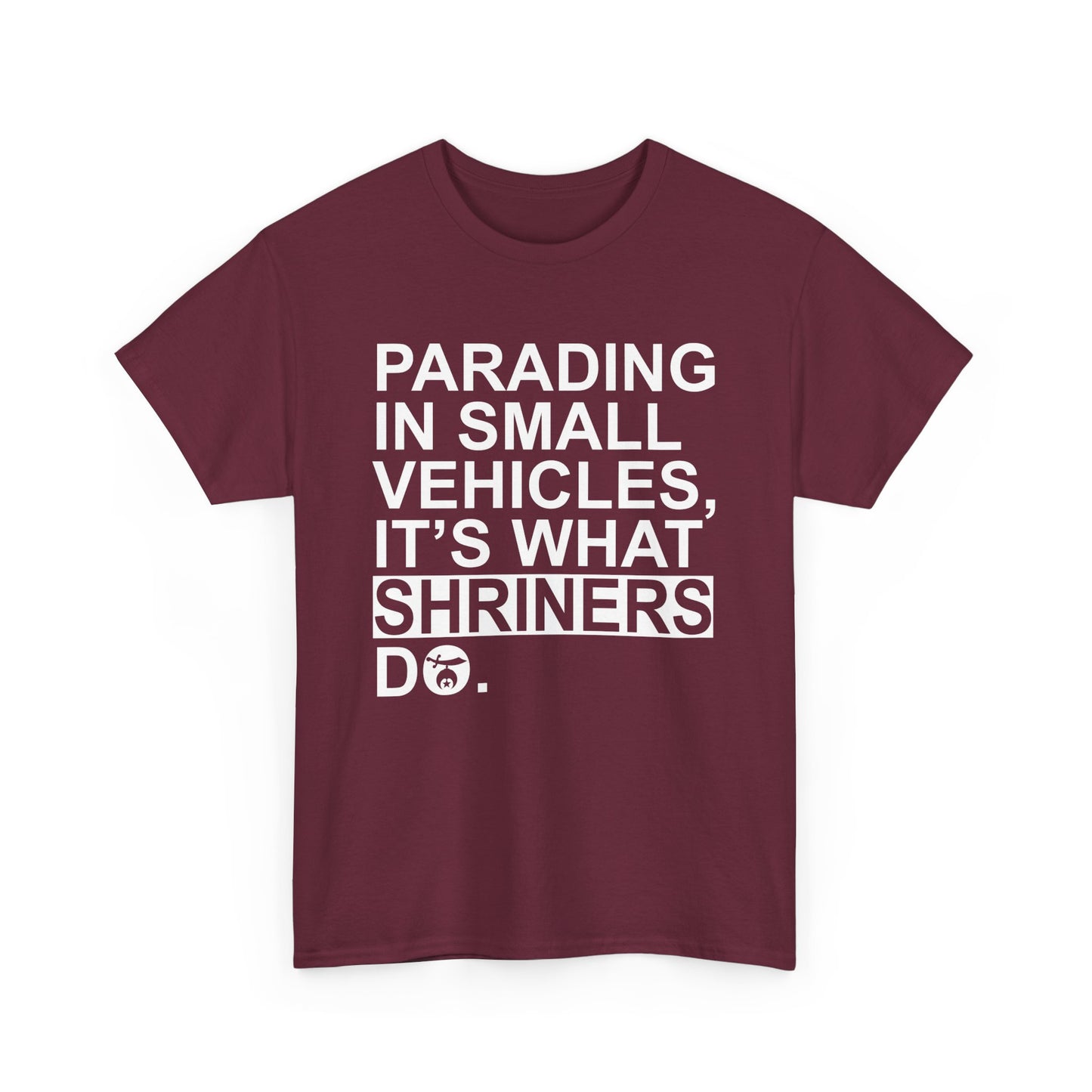 Shriners parade T-shirt, Unisex Heavy Cotton