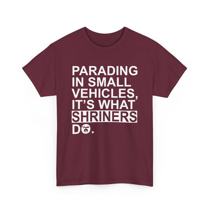 Shriners parade T-shirt, Unisex Heavy Cotton