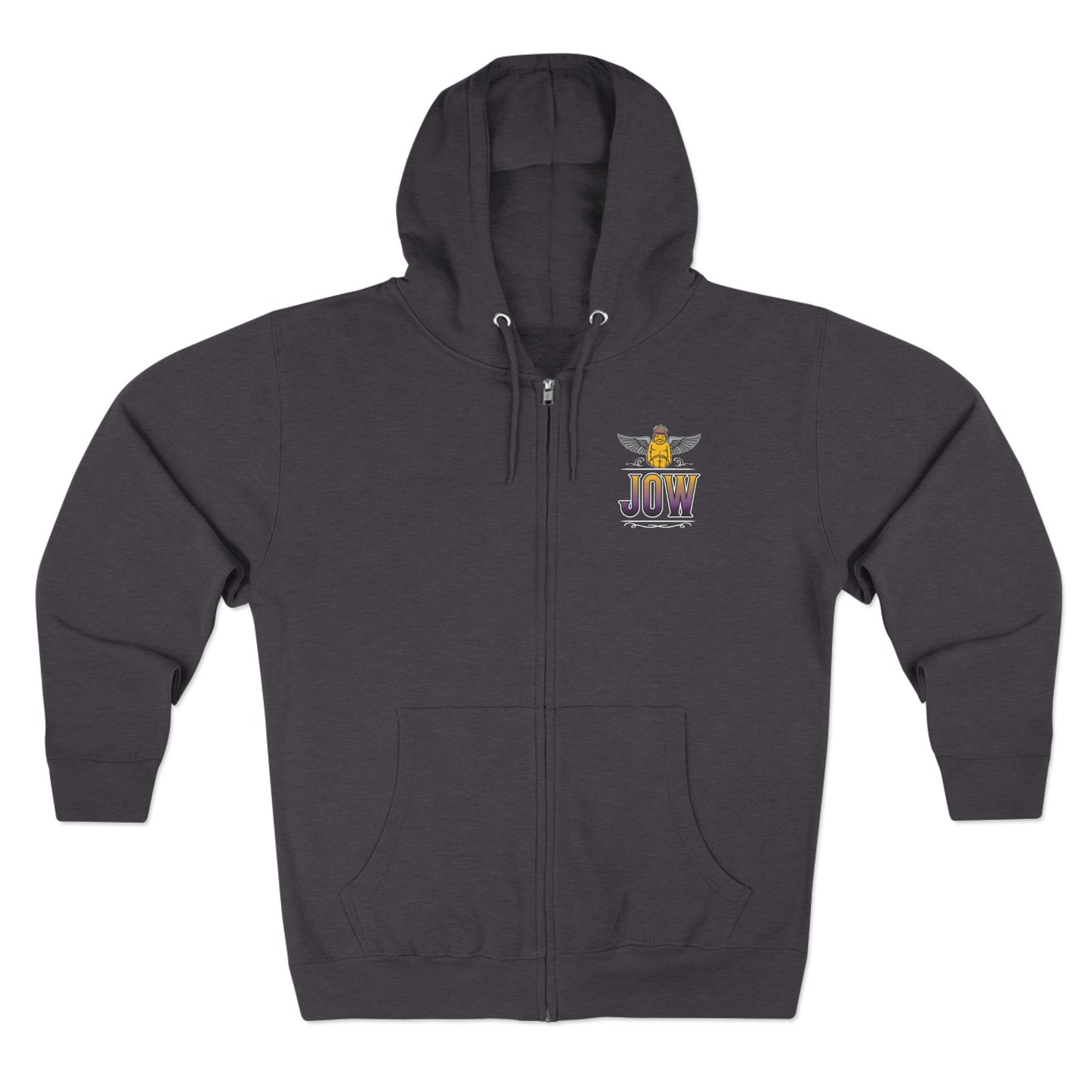 Purple Stallion Unisex Zip Hoodie