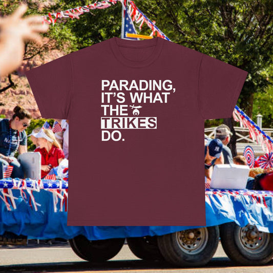 Trikes Unit parade T-shirt, Unisex Heavy Cotton