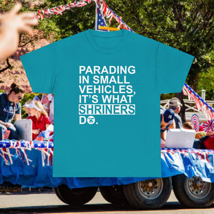 Shriners parade T-shirt, Unisex Heavy Cotton