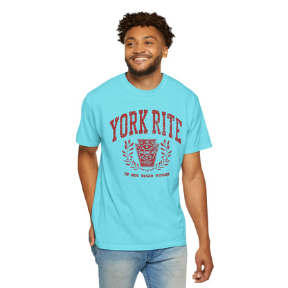 York Rite University, Unisex Garment-Dyed T-shirt