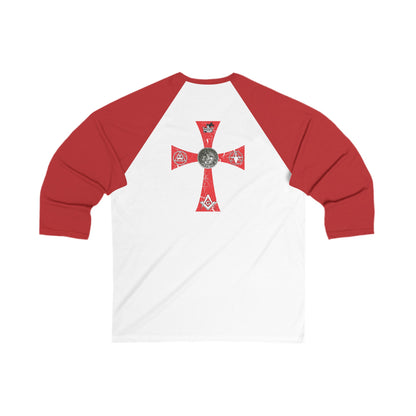 Commandery, 3\4 Sleeve Baseball Tee