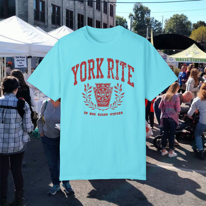 York Rite University, Unisex Garment-Dyed T-shirt