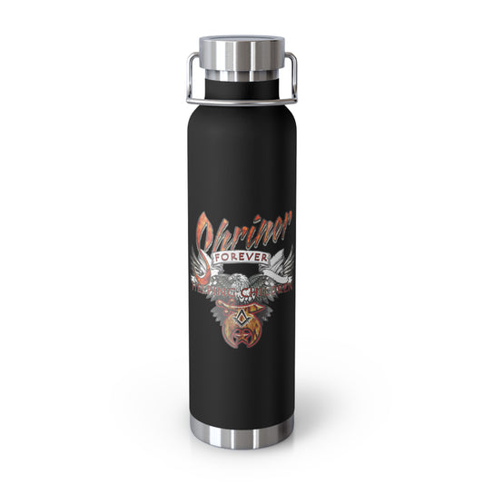Shriner Forever Copper Vacuum Insulated Bottle, 22oz