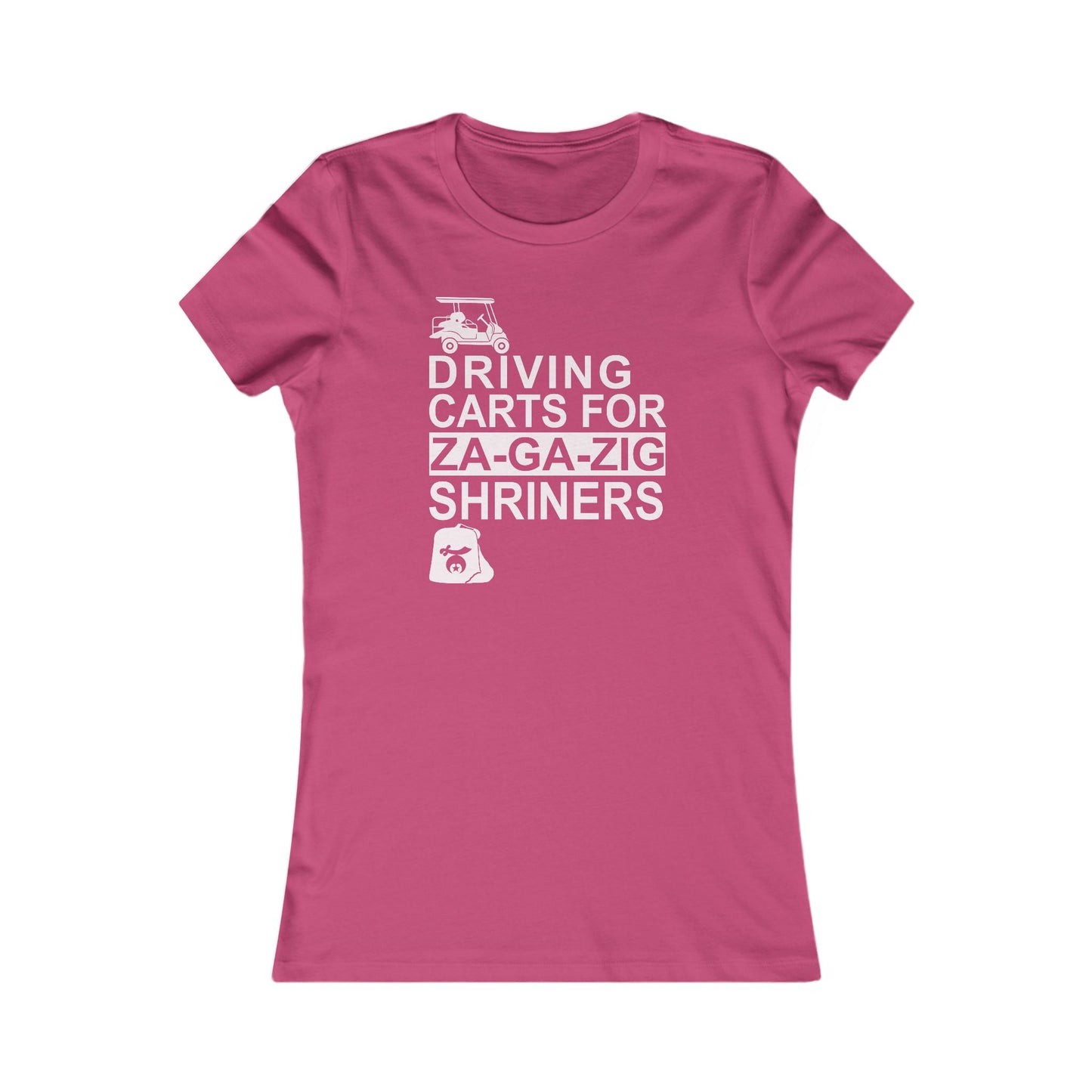 ZGZ Cart Driving Shirt, Women's Favorite Tee