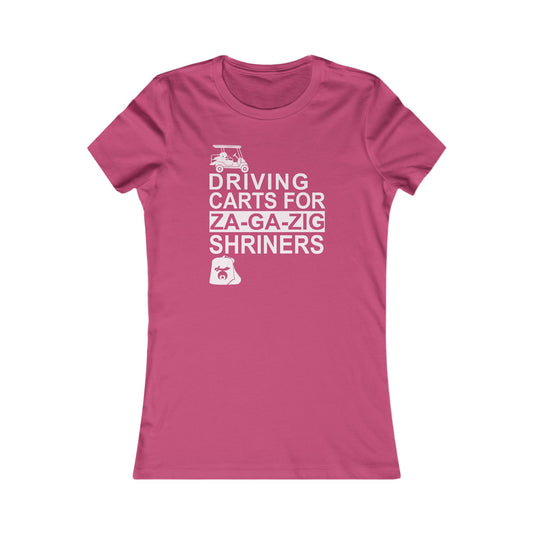 ZGZ Cart Driving Shirt, Women's Favorite Tee