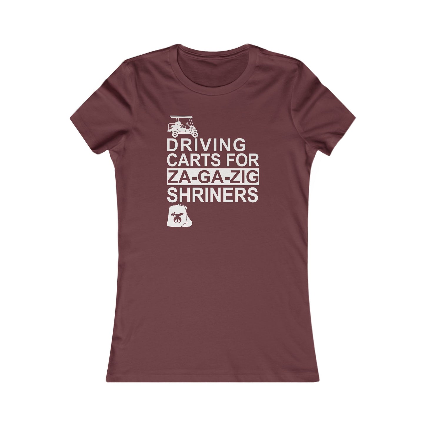 ZGZ Cart Driving Shirt, Women's Favorite Tee