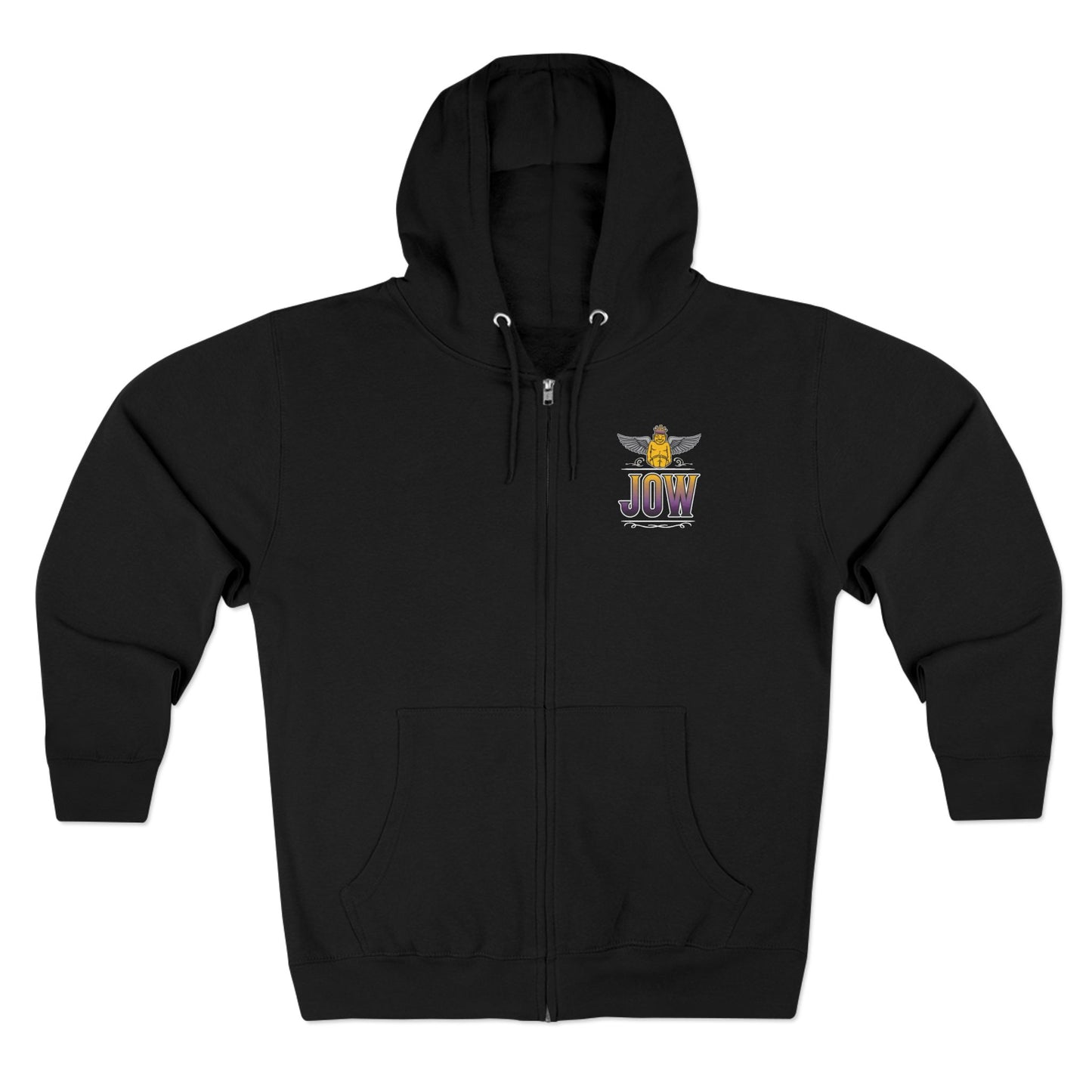 Purple Stallion Unisex Zip Hoodie