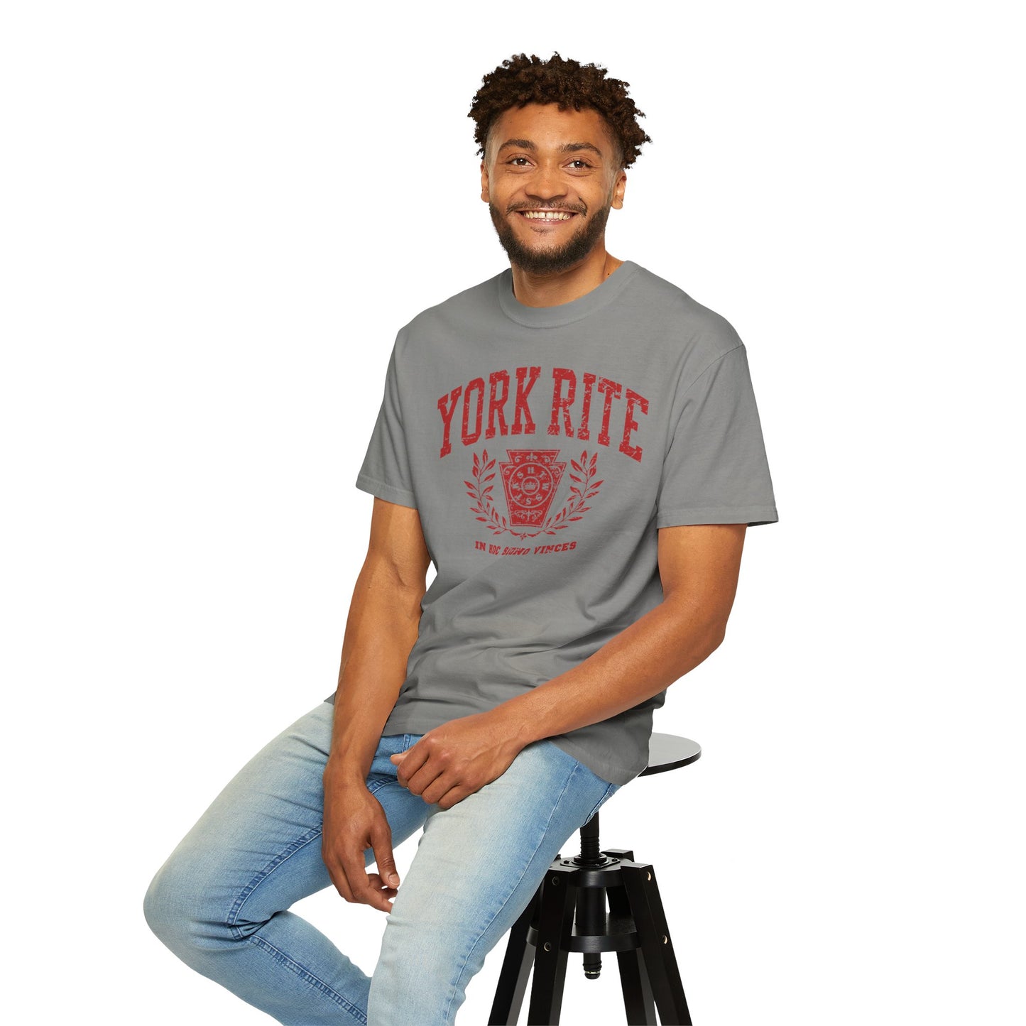 York Rite University, Unisex Garment-Dyed T-shirt