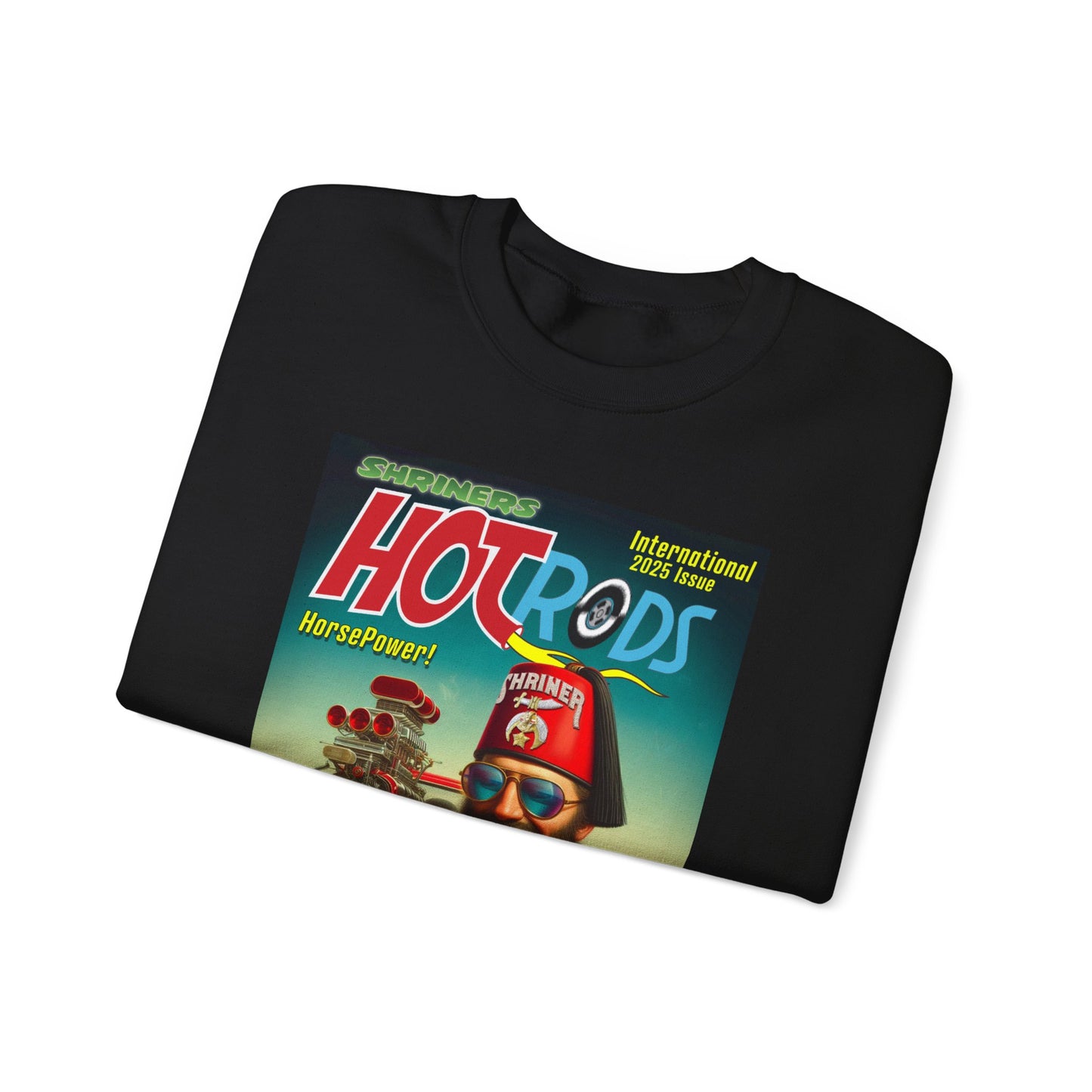 Hot Rods, Unisex Heavy Blend™ Crewneck Sweatshirt
