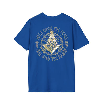 Acanthus Lodge Vintage Compass Back Logo T-Shirt - 64000
